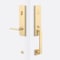 Sure-Loc Hardware Sure-Loc Hardware Tulip Entrance Knobset, Satin Stainless TL107 32D - alternate 1